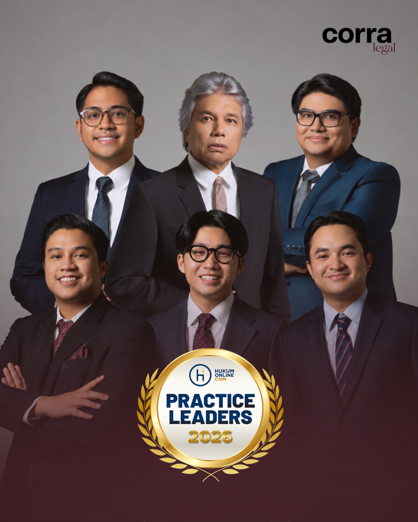 Corra Legal has been recognized in the Hukumonline Practice Leaders 2026 rankings